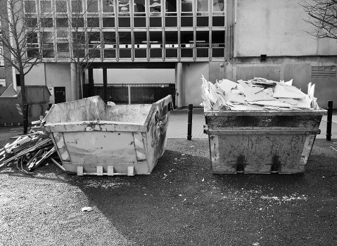 Site clearance equipment in Holborn