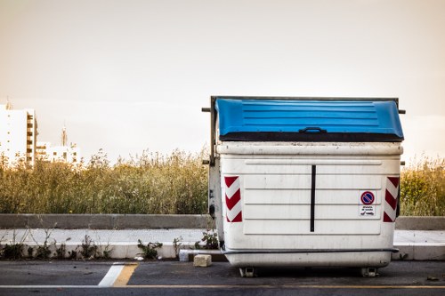 Eco-friendly demolition waste recycling center